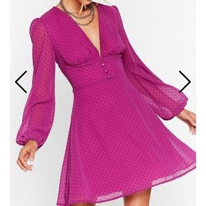 Nasty Gal Pink Dress